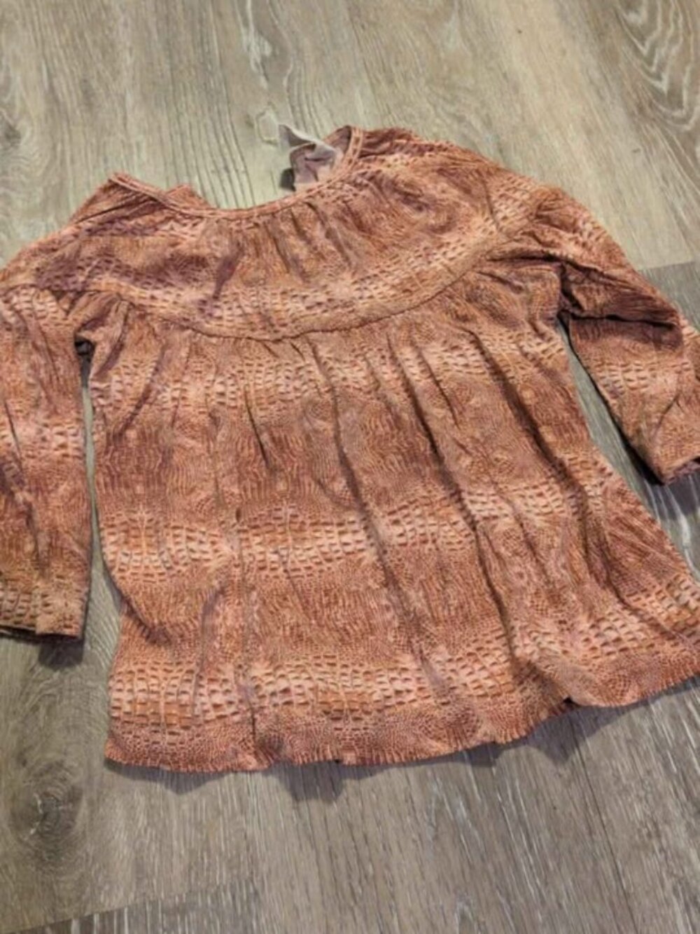 Kate Quinn Bamboo Peplum Top Size 2T
